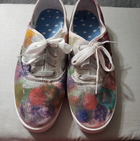 tie dye womens shoes